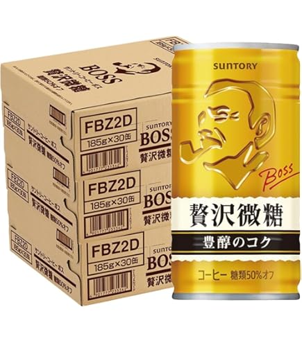 Amazon.co.jp: サントリー BOSS 無糖ブラック 185g × 3ケース（1ケース
